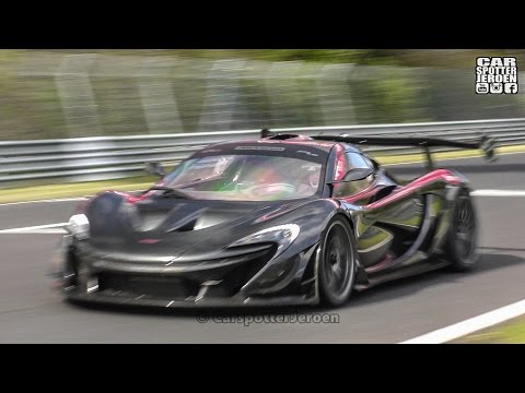 McLaren P1 LM (GTR / XP1LM) on the Nurburgring during Industry Pool (27.04.2017)