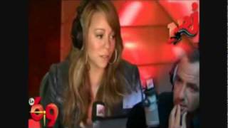 Mariah Carey doing a Interview on NRJ Radio 2009 LIVE