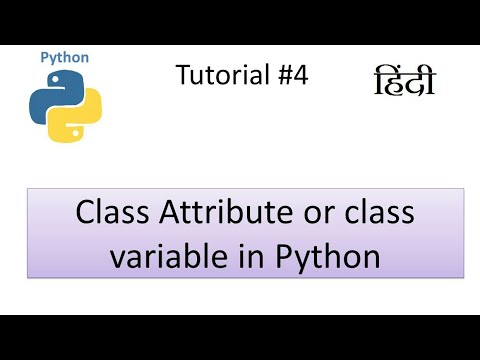 Object Oriented Programming in Python | class attribute | class ...