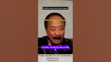 Thí điểm :Cải cách hành chính của ông Kỳ . #lichsuvietnam #nguocdonglichsu #tintuc