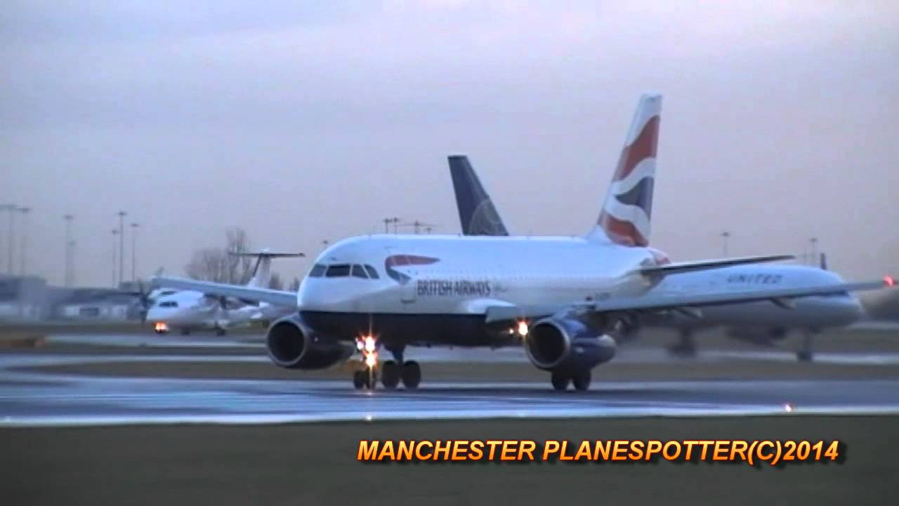 British Airways Airbus A319 GEUPK On BA1387 Taking Off At