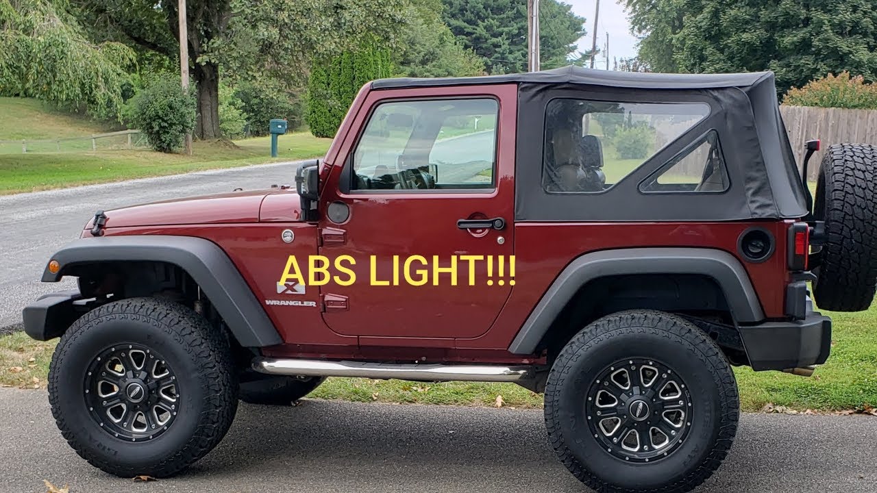 FIXING A JEEP ABS LIGHT - YouTube