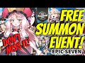 [Epic Seven] FREE 7 Day Summons, 1k Skystones, and Mola! (BONUS RISE EVENT!)