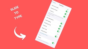How to Turn on/off Keyboard slide to Type on iPhone 15/iPhone 15 Pro Max