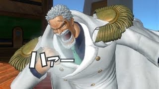 「ワンピース海賊無双２」　ガープ　プレイ動画