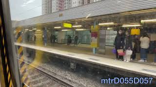 [泡菜R-Train一周年 • 某Admin愛車 • 冇廣播🤡￼] 東鐵線 R-Train 1141B D022/D024🇰🇷 (M024) 沙￼田￼➡️九龍塘 + D043/D045 離站￼