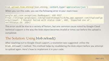 Resolving timeout Errors When Uploading JSON to Firebase Storage