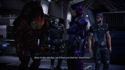 Mass Effect Legendary Edition Wrex "in the old days we wouldve just shot her" (ME3 citadel DLC)