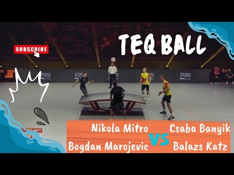 European Teqball Tour - Skopje | Men's Doubles, Finals | N. Mitro B. Marojevic vs Cs. Banyik B. Katz