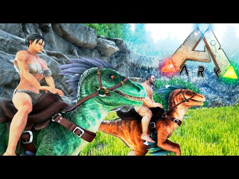 TAMEANDO VELOCIRRAPTOR !! #2 ARK SURVIVAL EVOLVED Makigames