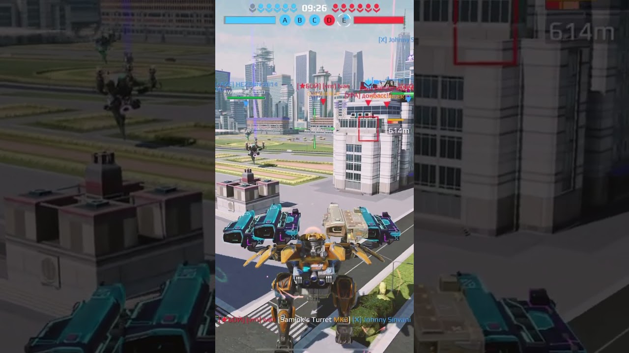 60 sec. of New Bagliore Setup | War robots game [WR]