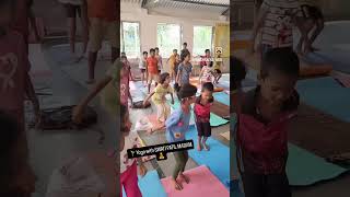 makarasan ..bhujangasan 🧘🧑🩰 #ngo #viralvideo #viralvideo #entertainment #firstshortvideo #firstshor