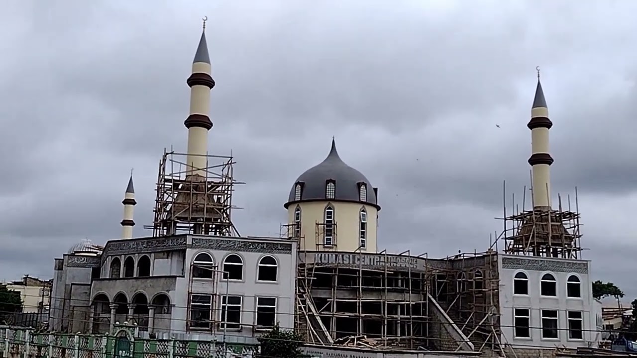 BEAUTIFUL KUMASI CENTRAL MOSQUE RENOVATION