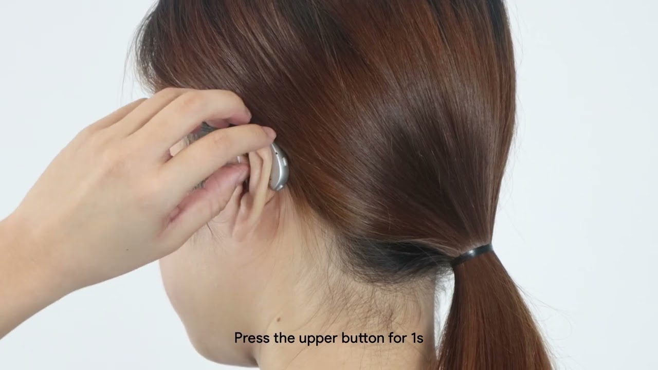 How to power on hearing aids