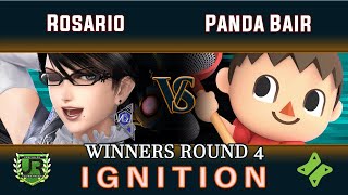 Ignition #219 WINNERS ROUND 4 - Rosario (Bayonetta) vs Panda Bair (Villager)