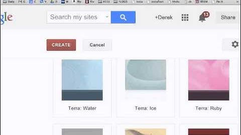 Intro to Web Design, Google Sites, Part 2
