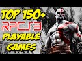 TOP 150 RPCS3 EMULATOR PLAYABLE GAMES 2022 🎮 (TOP 150 PS3 GAMES) | Fully Playable✔️ | 2022