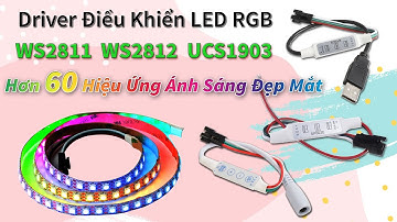 Bộ Driver Điều Khiển LED RGB WS2811 WS2812 UCS1903 - SP002E