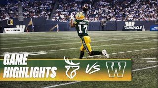 GAME HIGHLIGHTS: Week 7 - Edmonton Elks at Winnipeg Blue Bombers | 07.20.23 screenshot 5