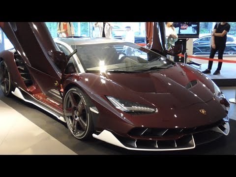 Lamborghini Centenario Lp770 4 Coupe ランボルギーニ チェンテナリオ クーペ 17 09 03 Youtube