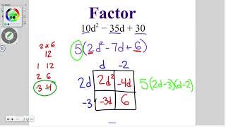 Algebra 8-4: Quadratic Equations ax^2 + bx + c = 0