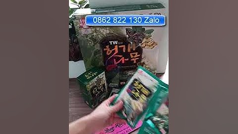 Giới thiệu Nước Uống Bổ Gan Giải Rượu TW Hàn Quốc (hộp 30 gói x 70ml)