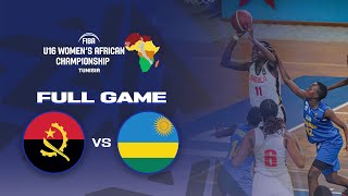 Angola v Rwanda | Full Basketball Game