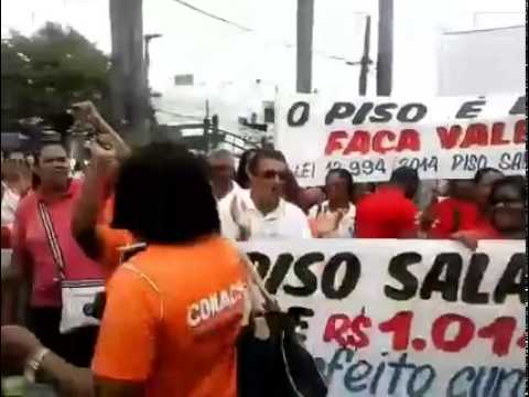 Agentes de Saúde de Feira de Santana vão as ruas cobrar da Prefeitura o Piso Salarial da categoria! - YouTube