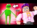 Can We Survive This EVIL KERMIT THE FROG In ROBLOX?! (FROGGE!)