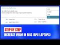 Increase VRAM in BIOS in Windows 11 (iGPU Laptops) | Lenovo Slim Ryzen APU Demo