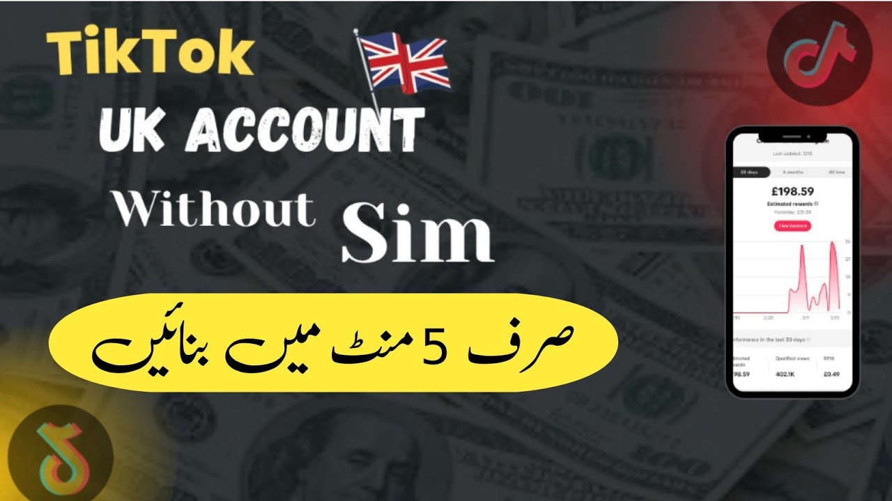 Pakistan ma UK TikTok kasy banay |How to Create TikTok (UK Account) without UK Sim| Tech with Shani