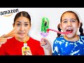 We Tested 100 BANNED Amazon Products!! | Jancy Family