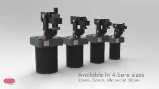 DESTACO 8700 Series Pneumatic Lever Clamp