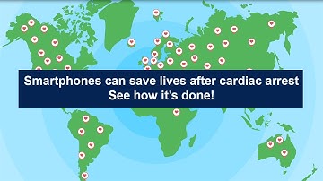 Smartphone System for Community First Responders and CPR trained bystanders can save lives