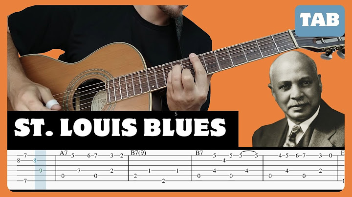 St. Louis Blues Guitar version - Guitar performance video thumbnail