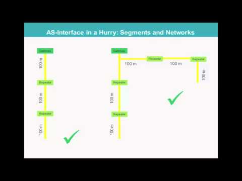 AS-Interface Segments and Networks