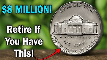 Rare & Most Valuable Jefferson Nickels Worth Million - Rare U.S. Coins Secrets You Should Know!