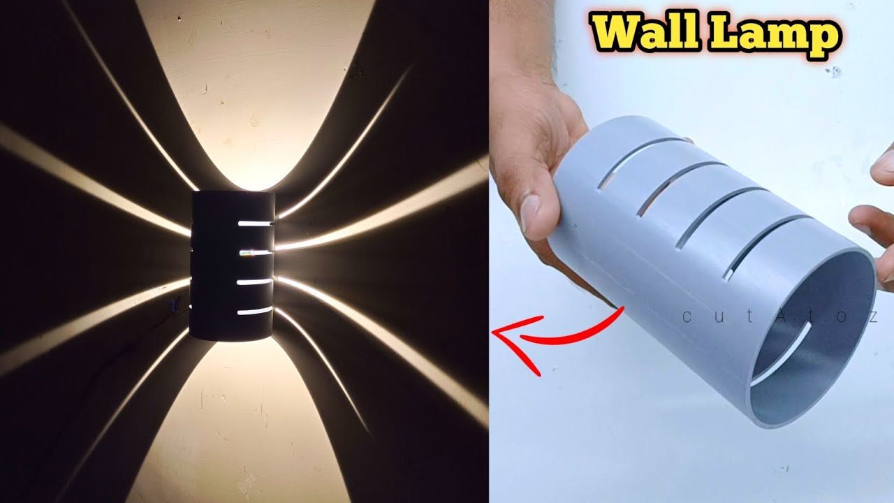Home Interior Decoration | How To Make Wall Light | Decorative Ideas ...