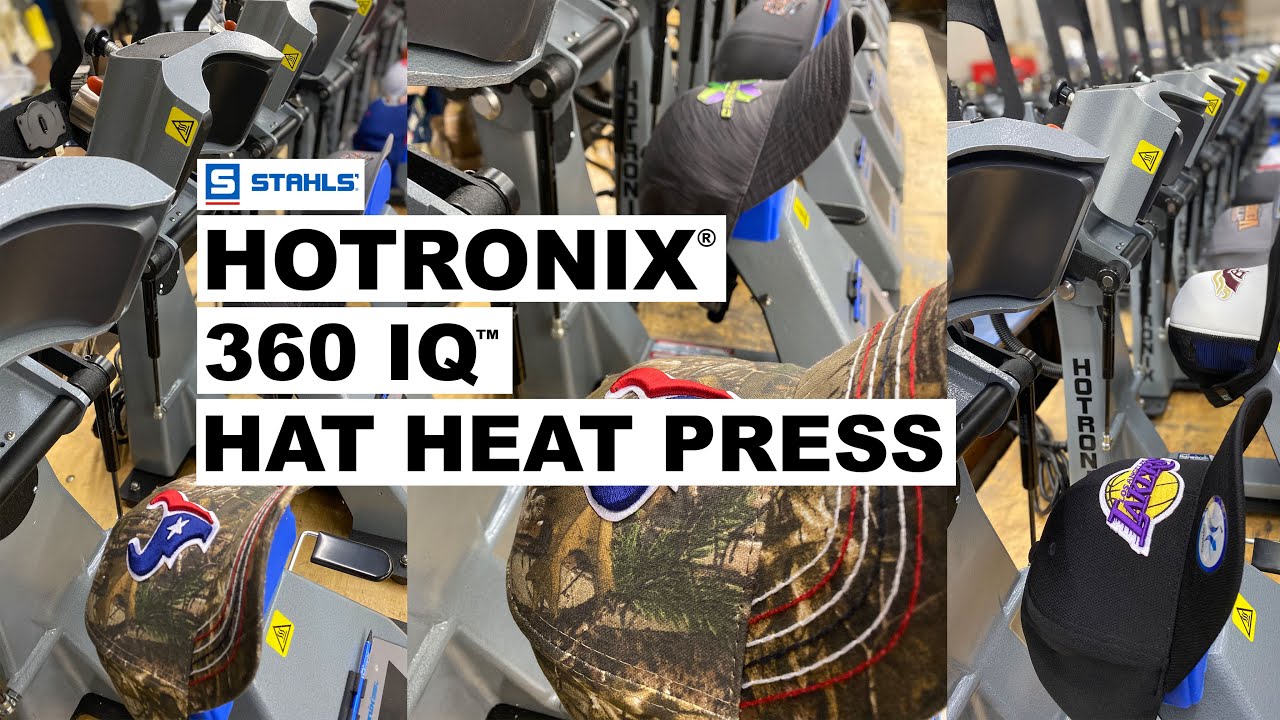 Hotronix® 360 IQ® Hat Press at CT Hobby - Who says it's only for hats?