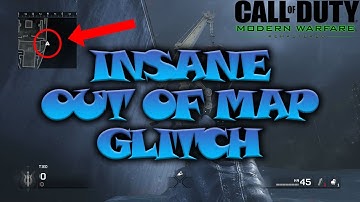 NEW INSANE OUT OF MAP GLITCH ON WETWORK!!! (Modern Warfare Remastered)