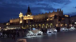 Krakow 4K Video w Google Earth Studio animation