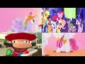 Ponies React To Video Ends When Mario Gets 1 IQ Ft Luigi Uberduck 