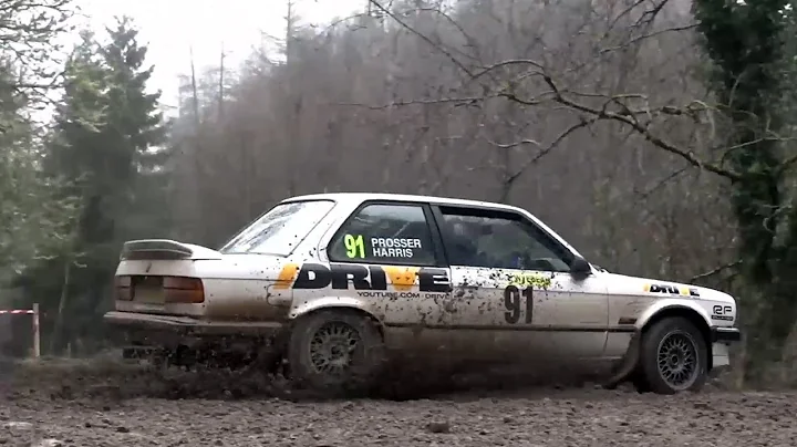 The Wye Dean rally in a Ratty BMW 325i - /CHRIS HA...