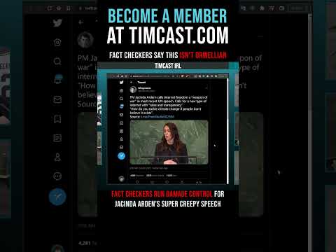 Timcast IRL – Fact Checkers Say This Isn’t Orwellian #shorts