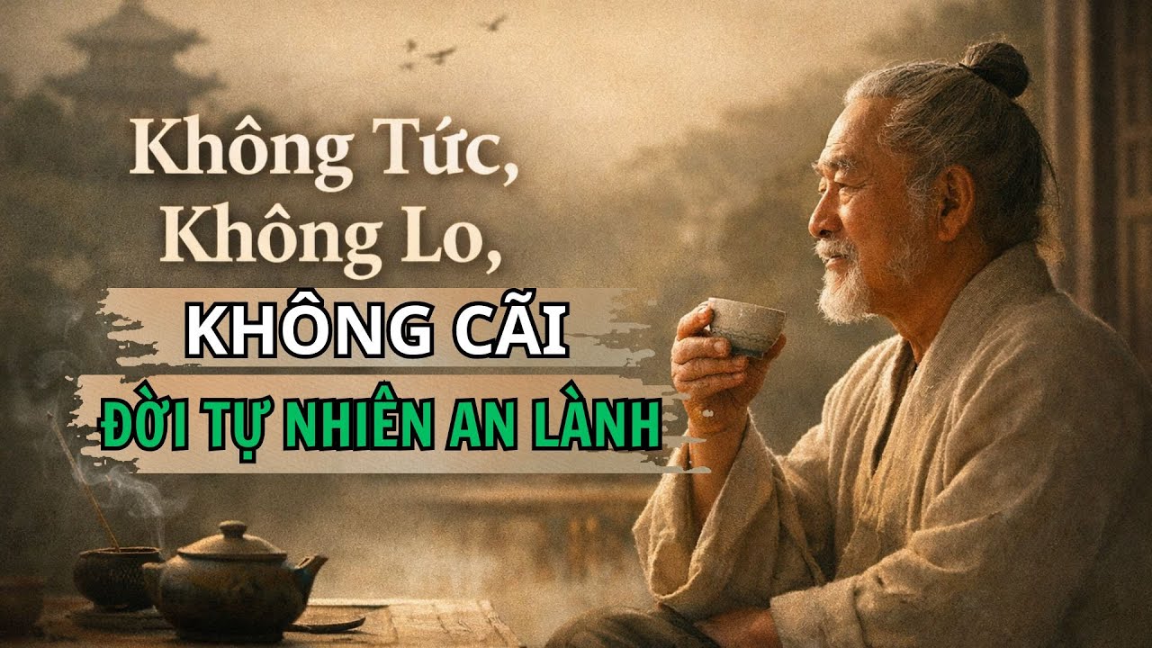 Sống Khôn Ngoan Không Phải Hơn Thua Không Tức, Không Lo, Không Cãi – Đời Tự Nhiên An Lành