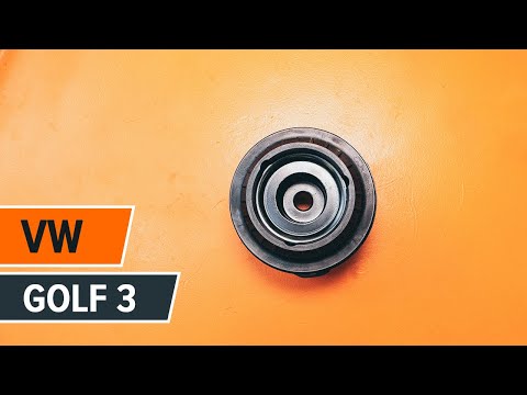 Jak vyměnit vrchní uložení tlumiče pružení na VW GOLF 3 [NÁVOD]