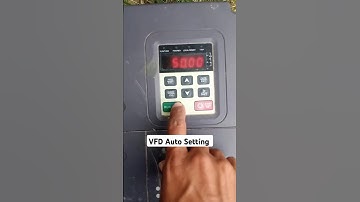 VFD Auto Sense Setting#vfd auto setting #vfd #invt #auto #settings #shorts #video