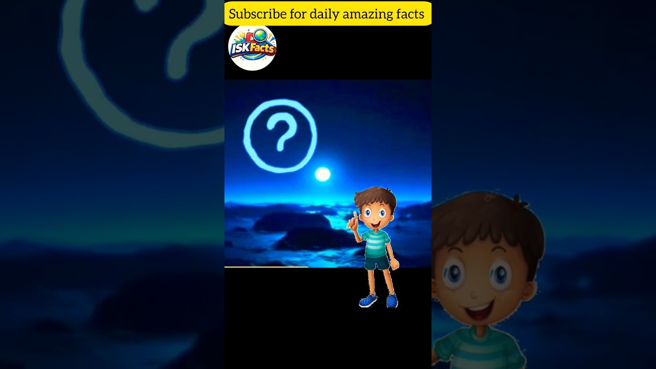 Sunset blue colour 🌞🌄🔵 amazing facts 😁