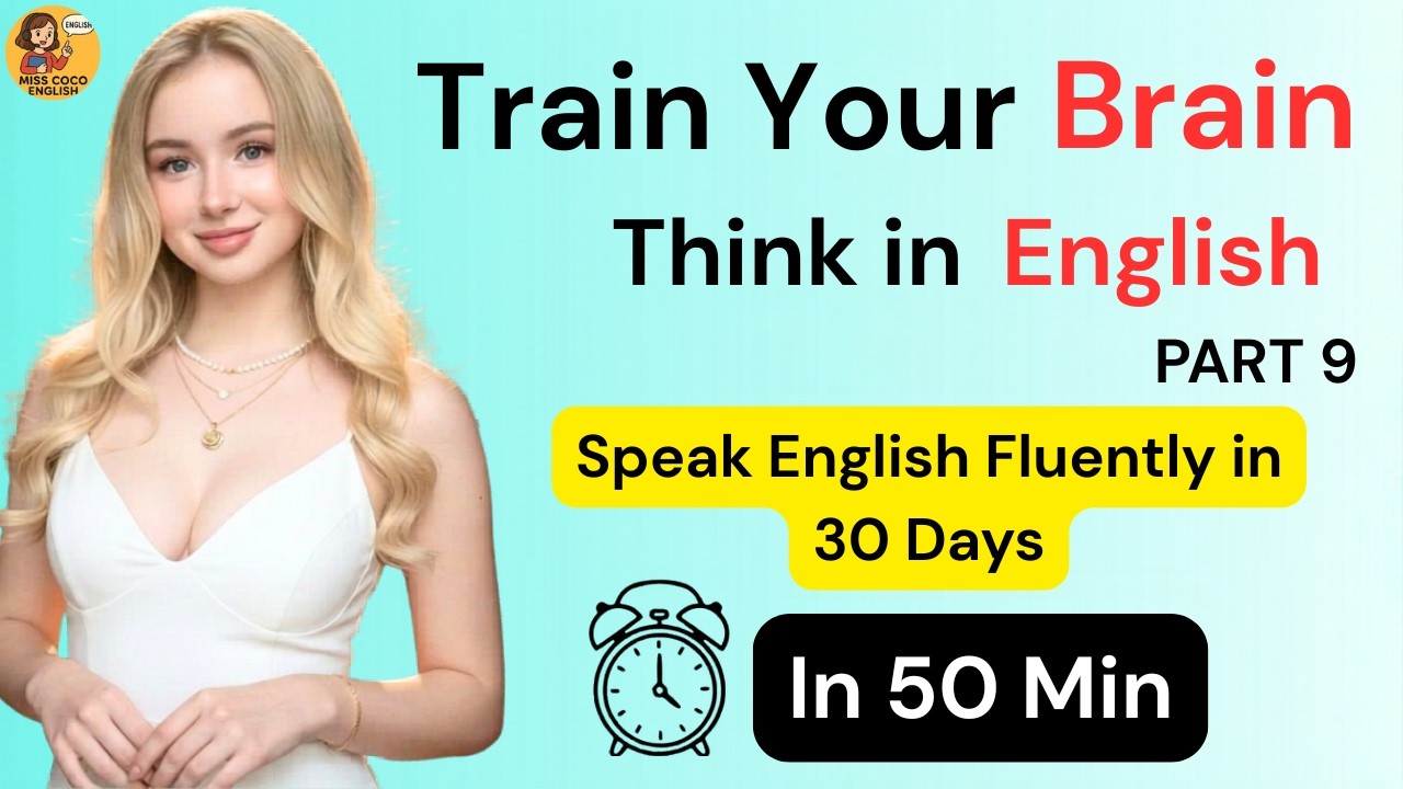 How to Train Your Brain to Think in English | Speak English Fluently in ...