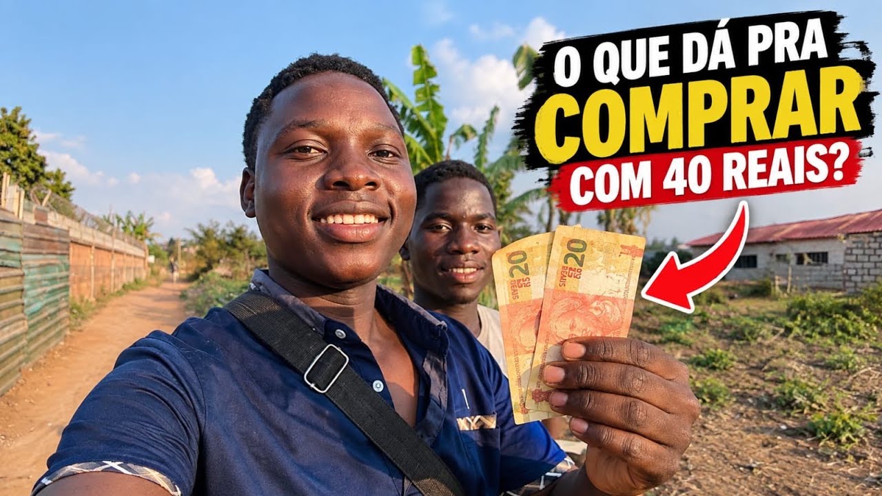 O Que Dá Para Comprar com 40 Reais em Moçambique? 🇲🇿😱